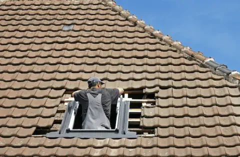 Pose de velux - Boussenac